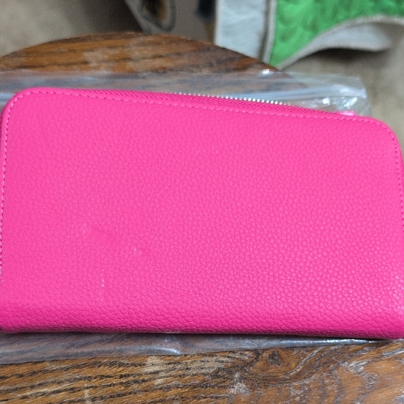 Thirty-One Candy Pink Key & Card Holder - Picture 5 of 6